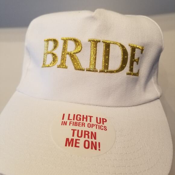 Bridal NEW Bachelorette‎ Party Ball Caps Set 4 +1 Comfortable Bride Cap One Size main image 10